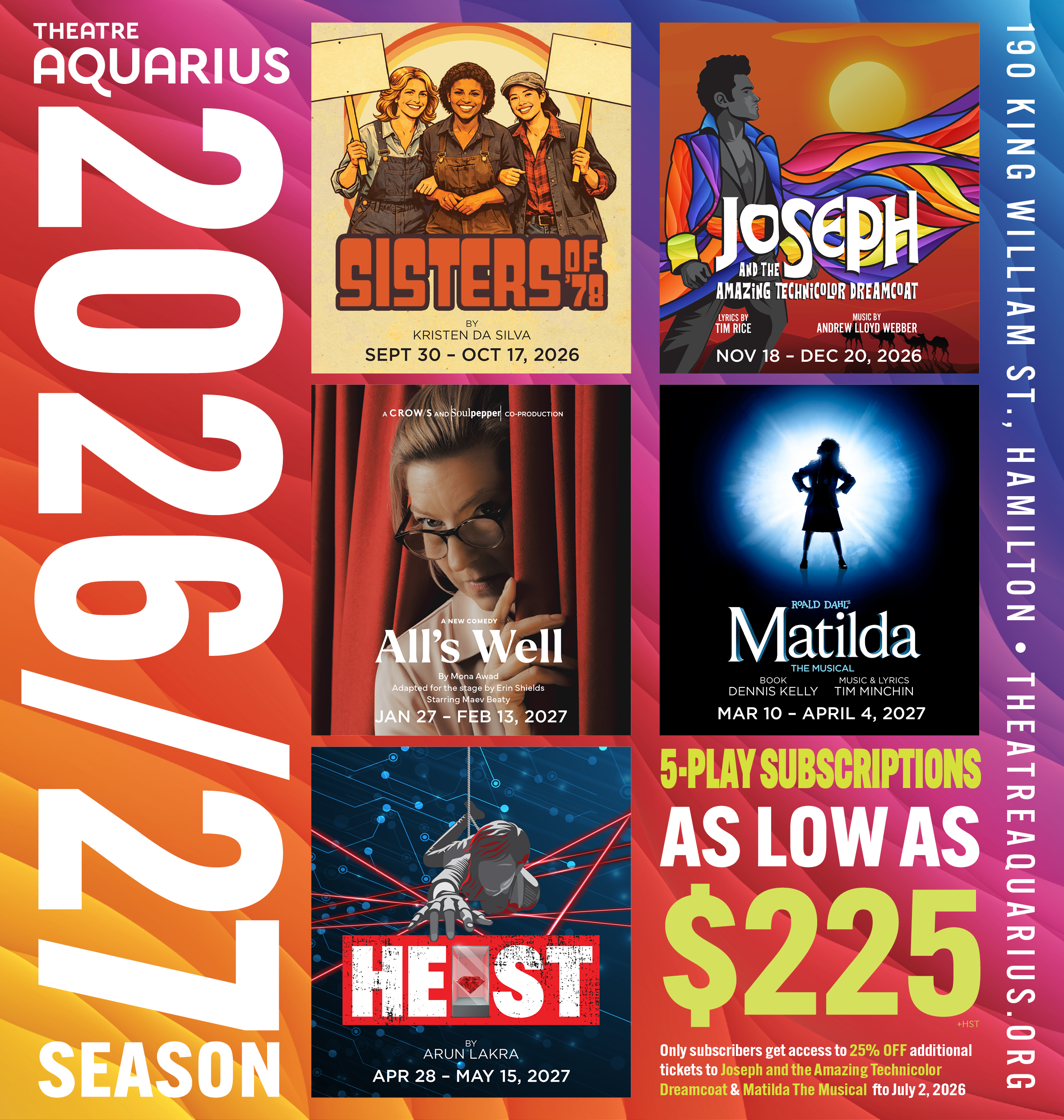 Theatre Aquarius Theatre Aquarius